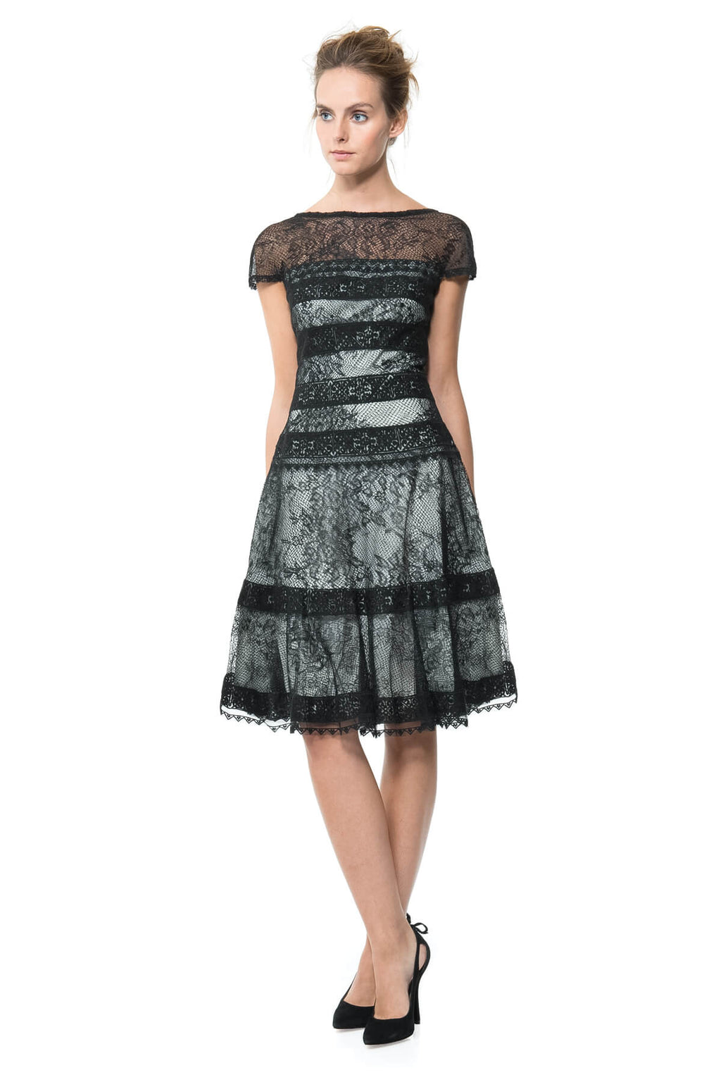 Banded Lace Dress