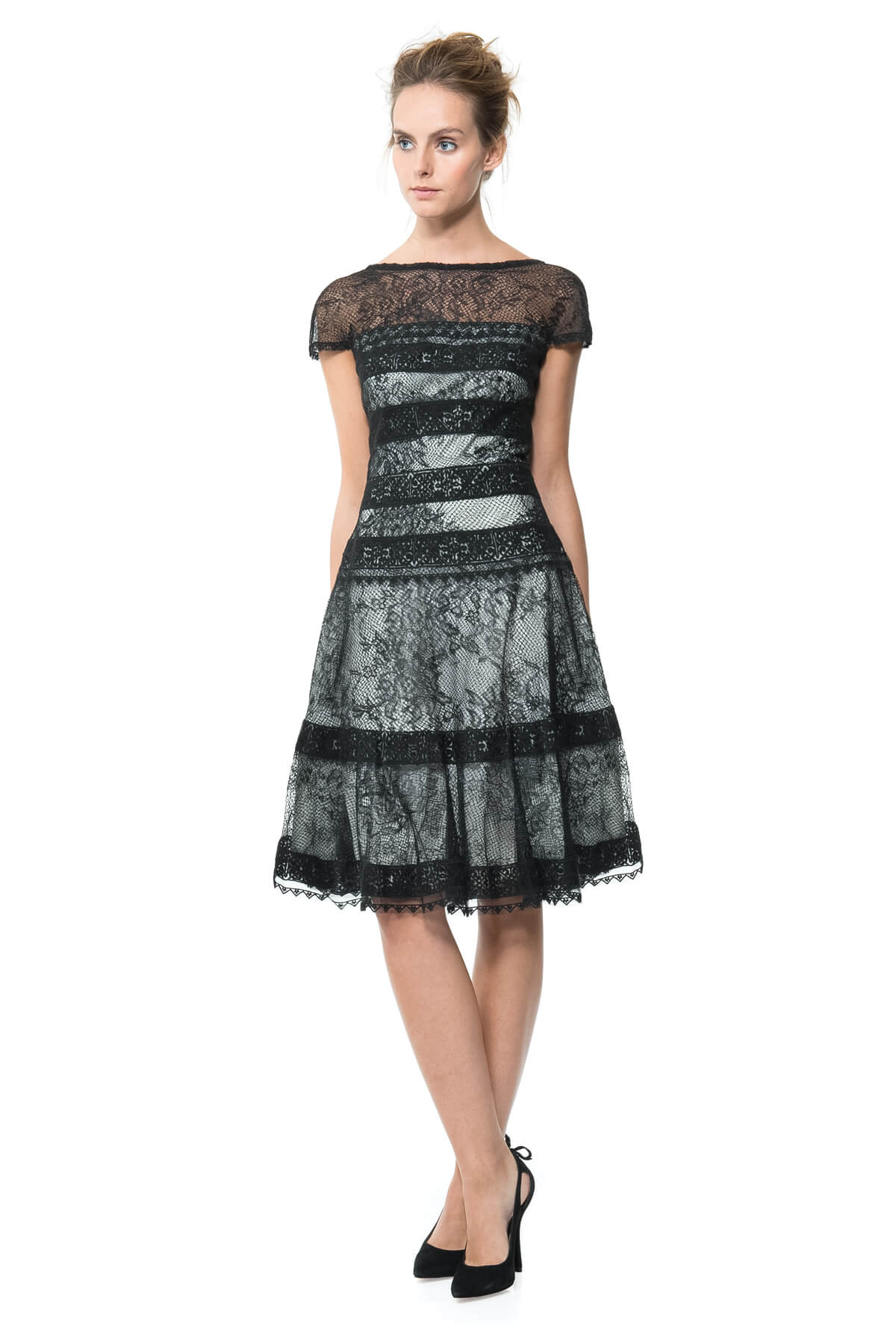 Banded Lace Dress