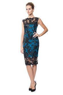 Paillette Embroidered Lace Sheath