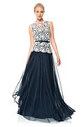 Guipure Lace and Tulle Gown