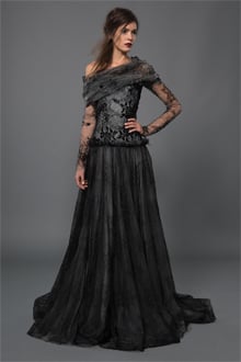 Beaded Lace and Tulle Ball Gown