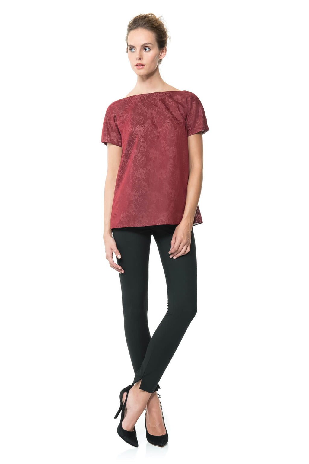 Chiffon Lace Blouse