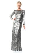 Bejeweled Sequin Gown