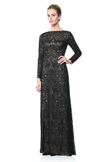 Long Sleeve Lace Gown
