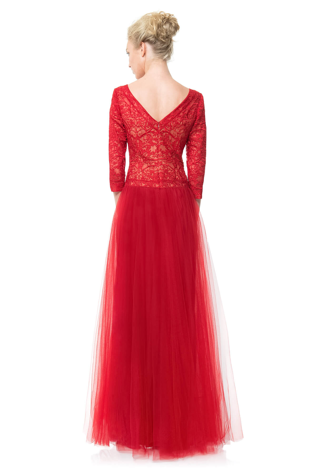 Lace and Tulle Gown