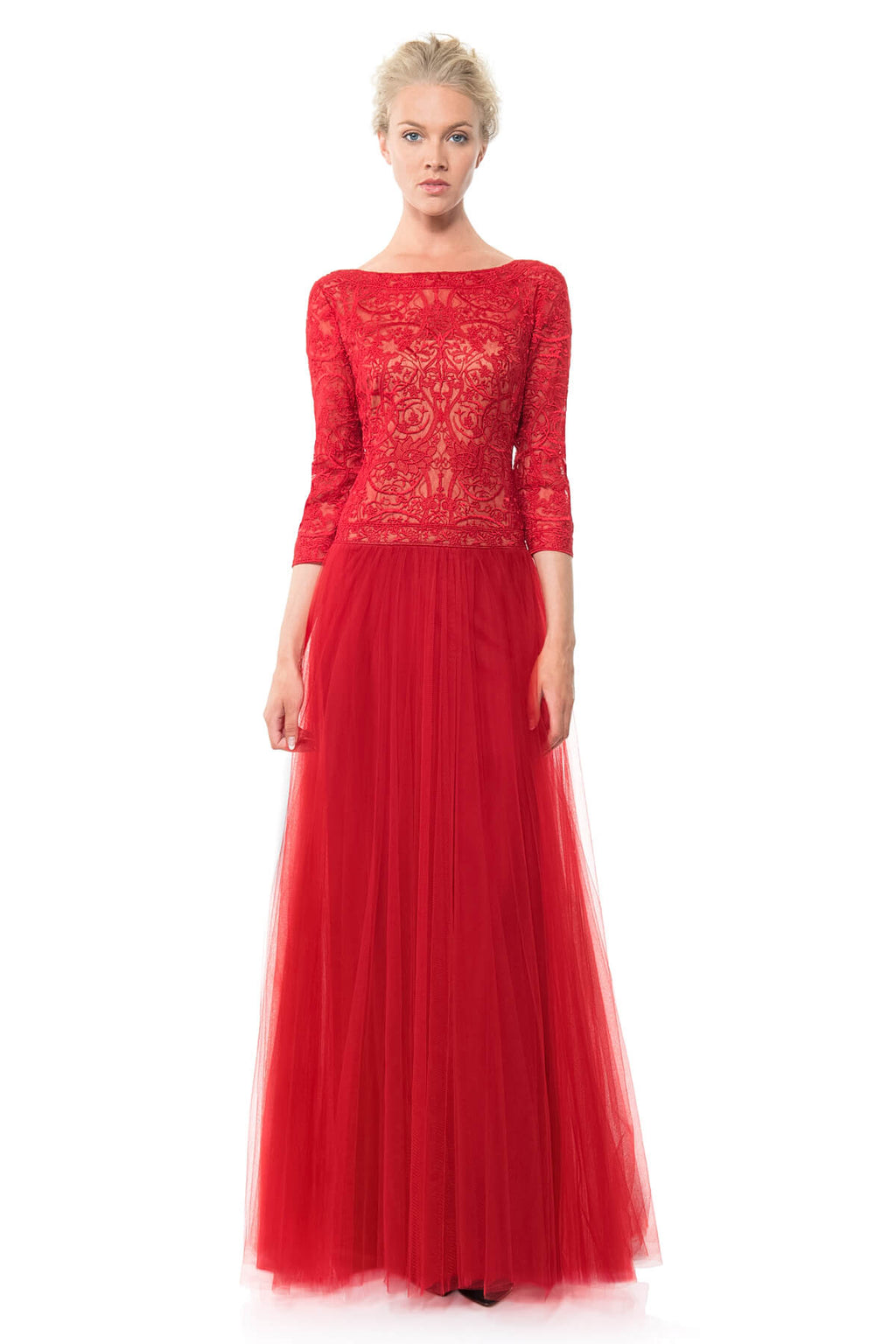 Lace and Tulle Gown