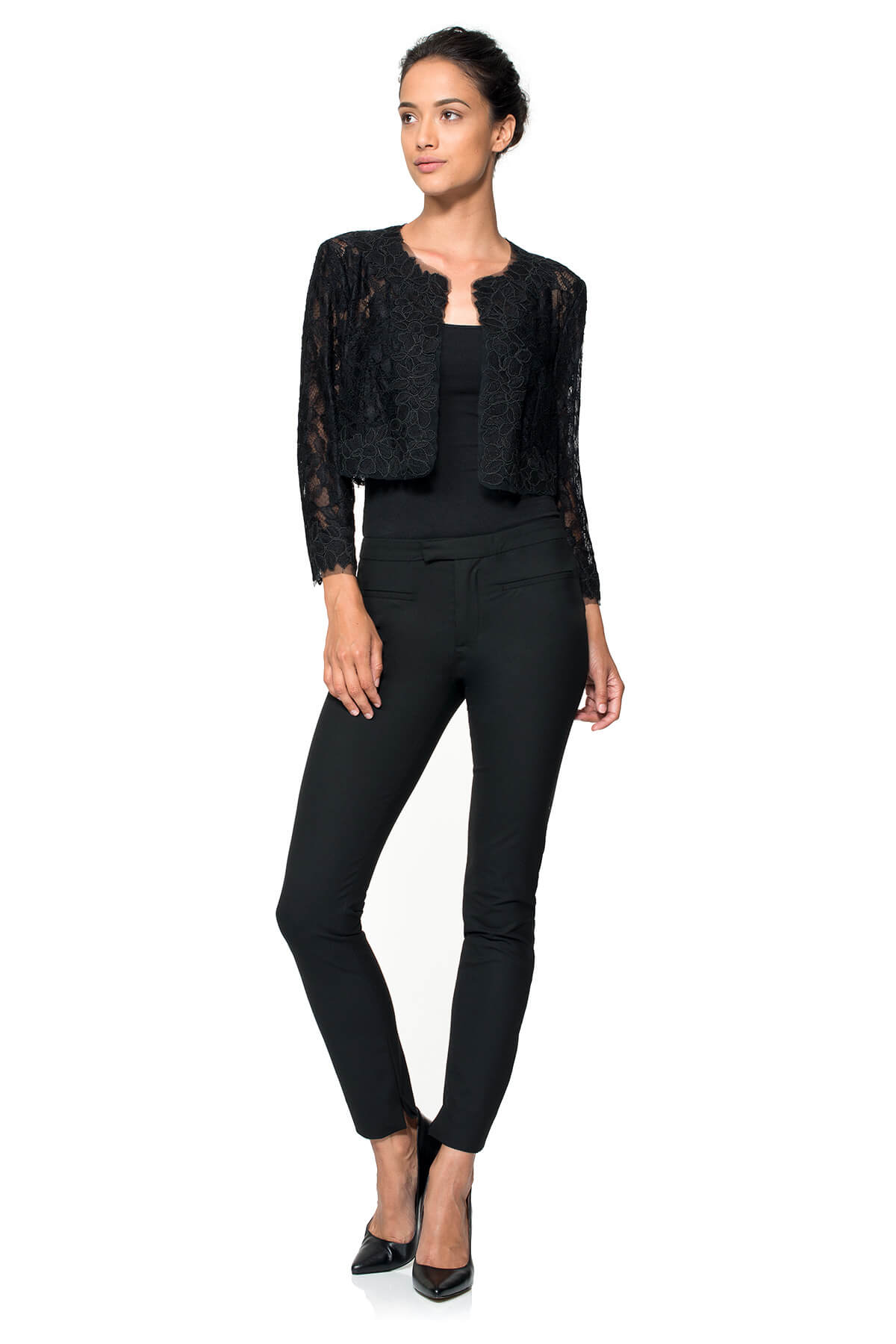 Long Sleeve Lace Bolero – Tadashi Shoji Official Online Boutique
