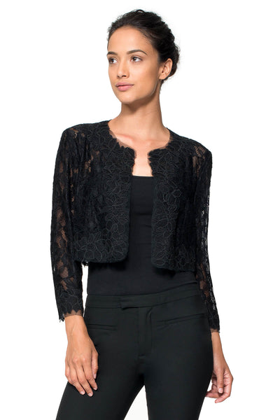 Long Sleeve Lace Bolero – Tadashi Shoji Official Online Boutique Long Sleeve Lace Bolero – Tadashi Shoji Official Online Boutique