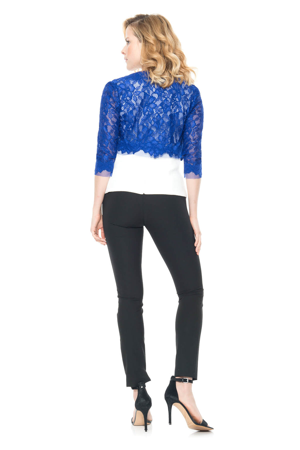 Tadashi Shoji - Long Sleeve Lace Bolero
