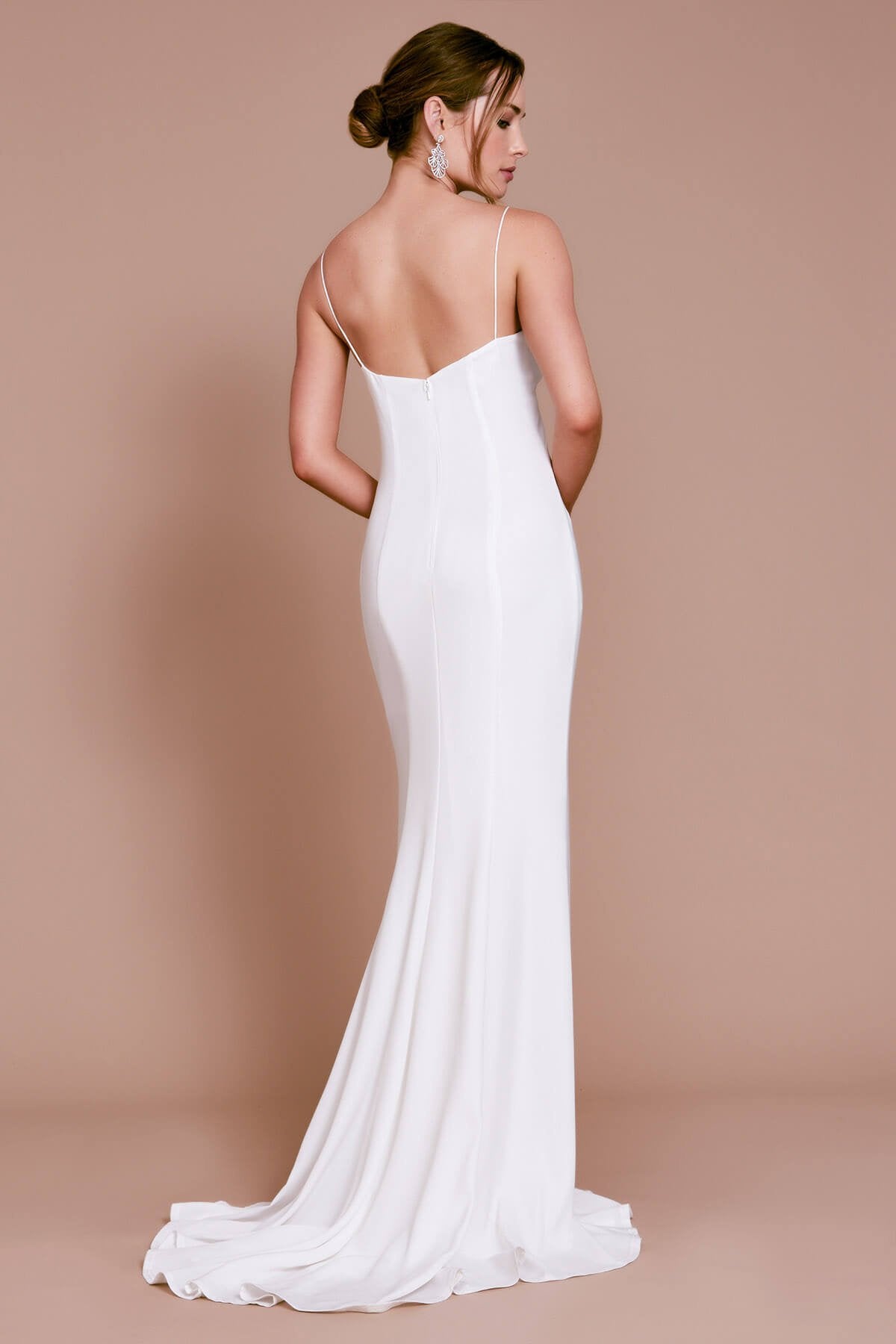 Tadashi Shoji - Snow Slip Gown