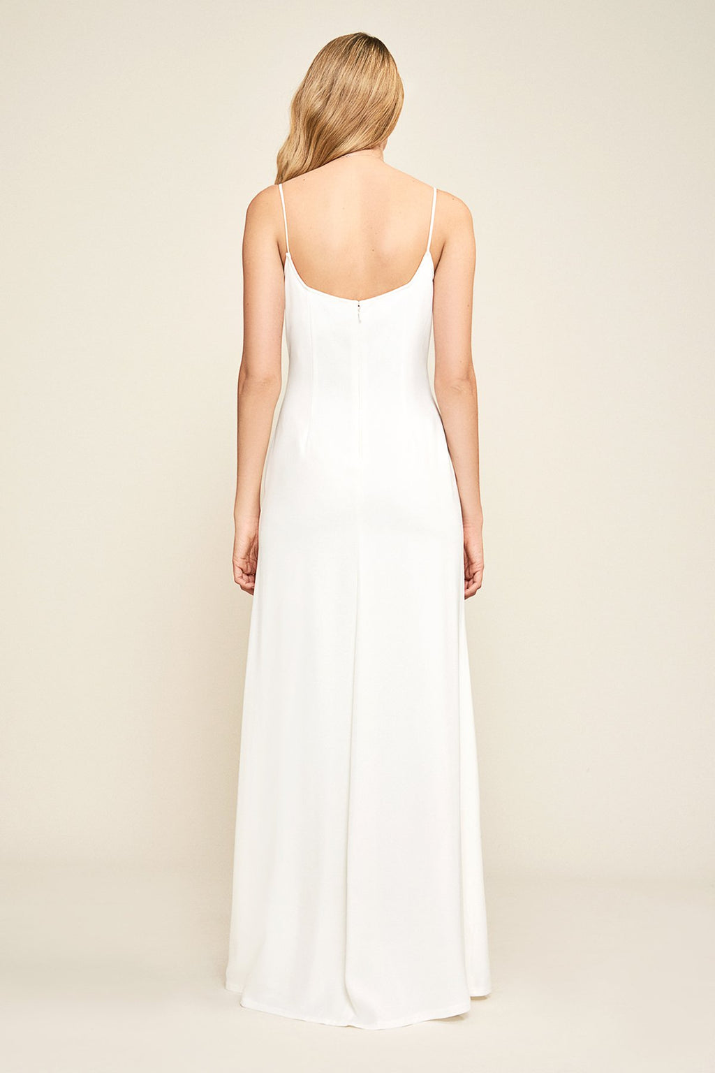 Tadashi Shoji - Libby Stretch Crepe Slip Gown