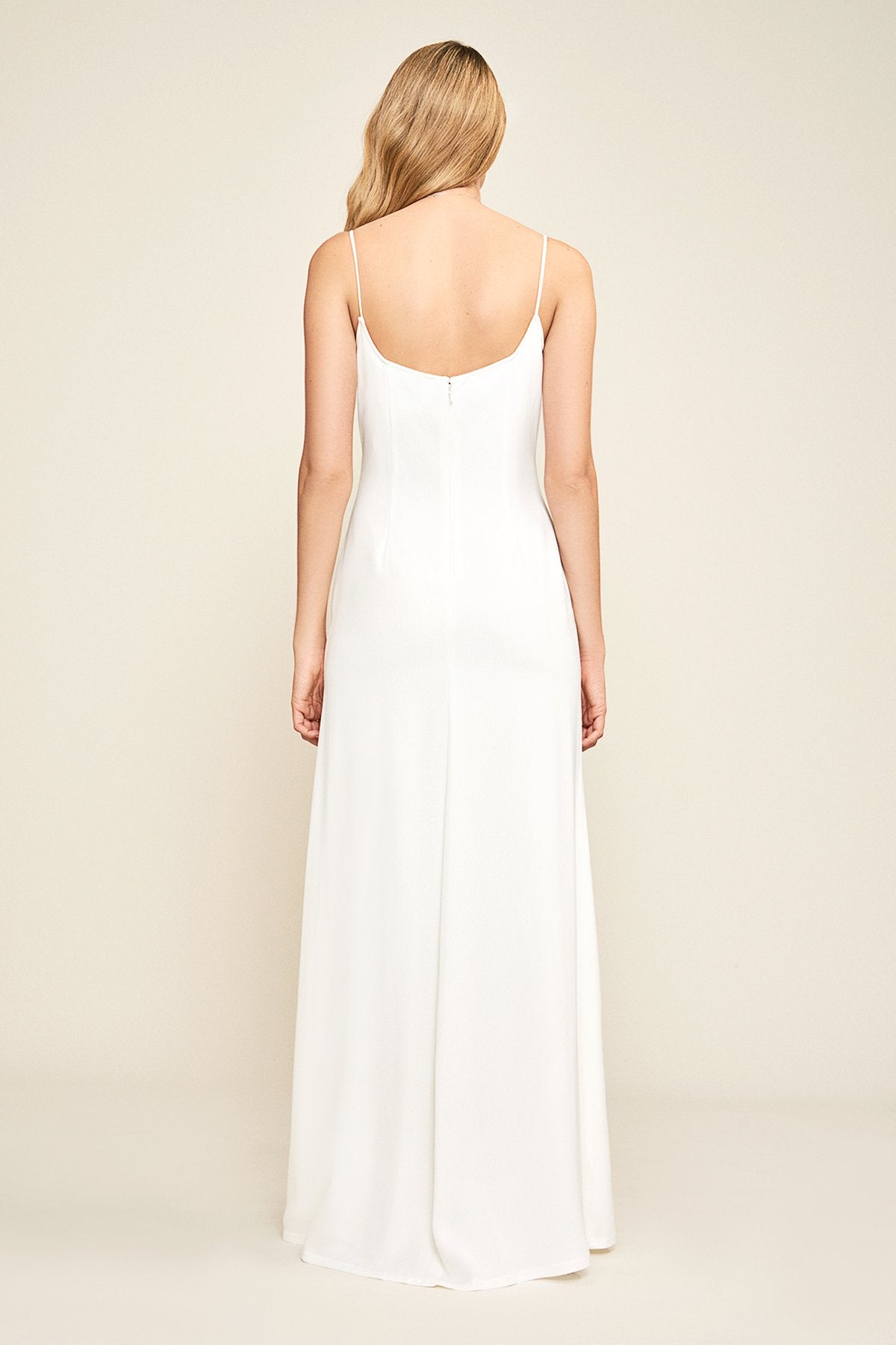 Tadashi Shoji - Libby Stretch Crepe Slip Gown