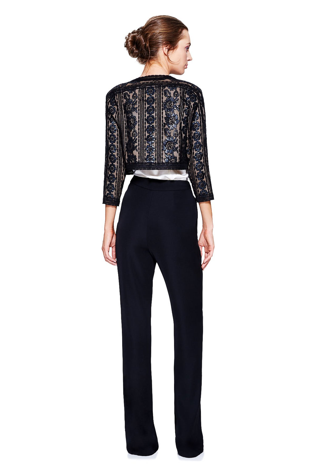 Tadashi Shoji - Wide Leg Crepe Pant