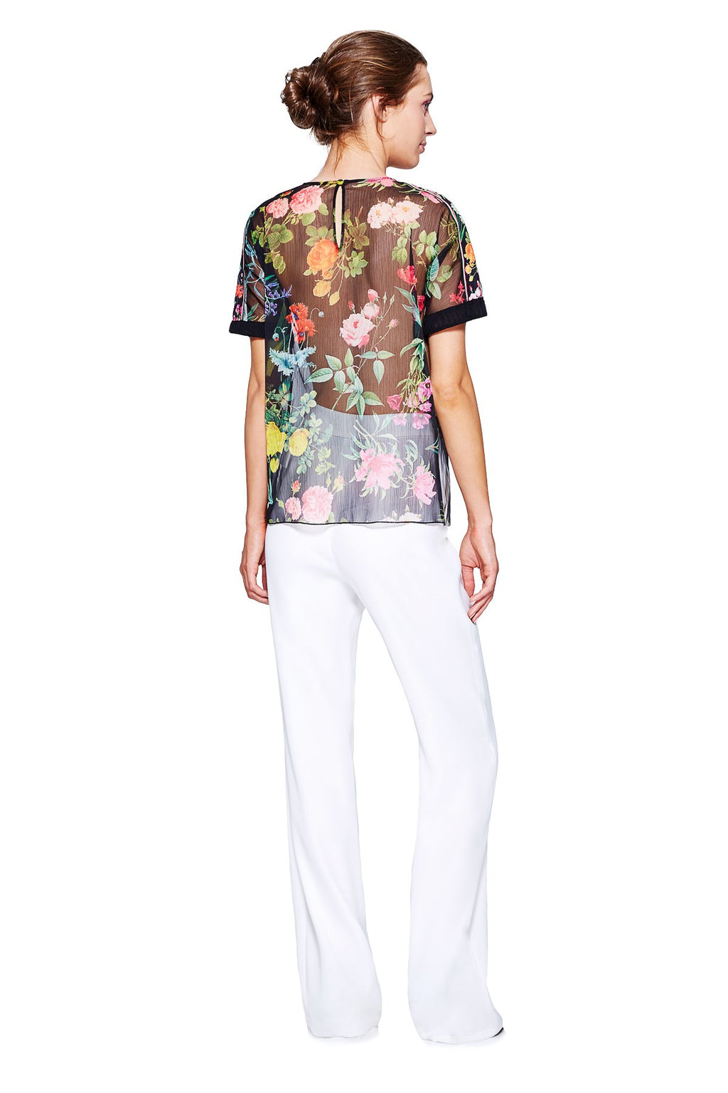 Tadashi Shoji - Wide Leg Crepe Pant 