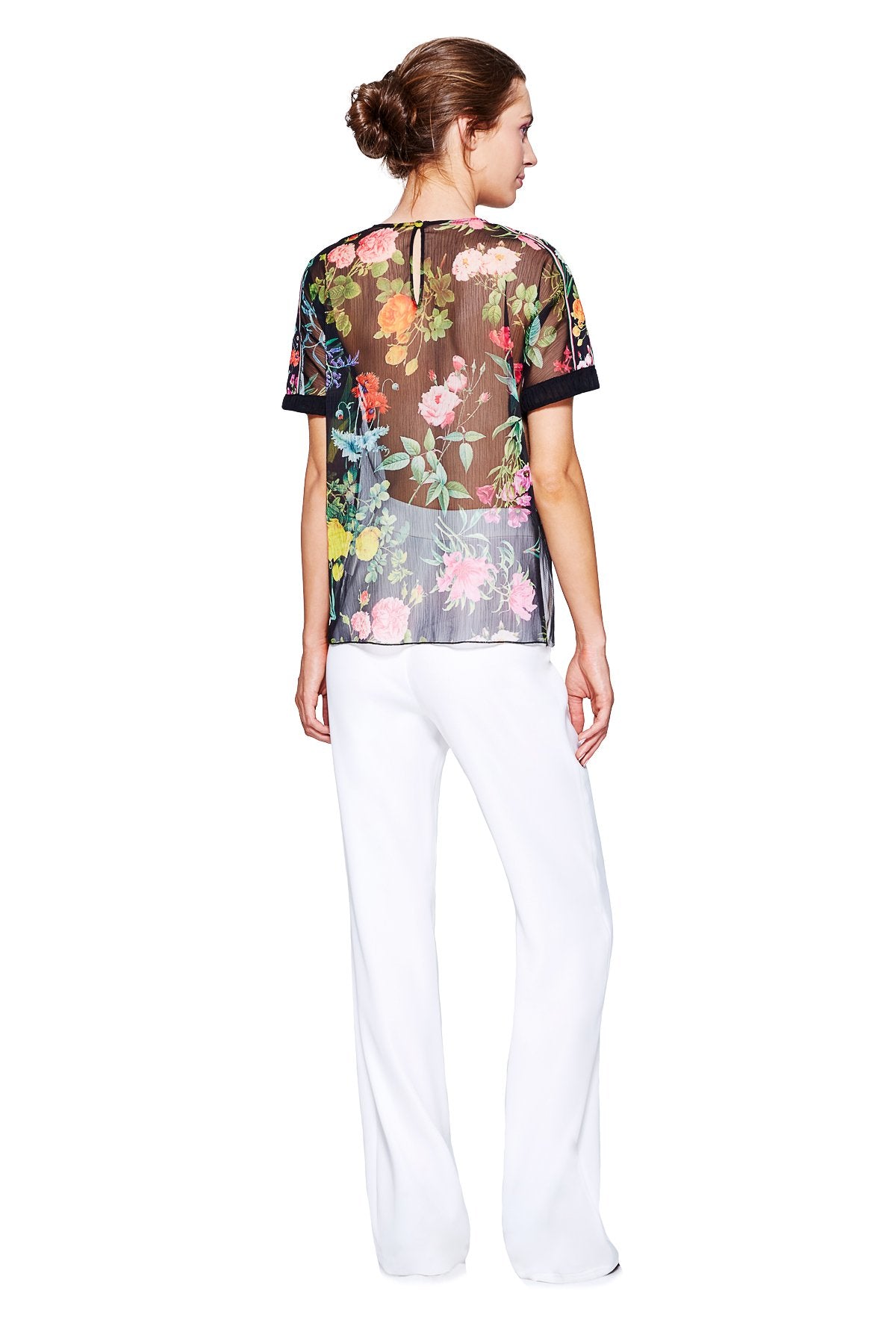 Tadashi Shoji - Wide Leg Crepe Pant 