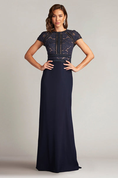 Catrine Lace Bodice Gown – Tadashi Shoji Official Online Boutique