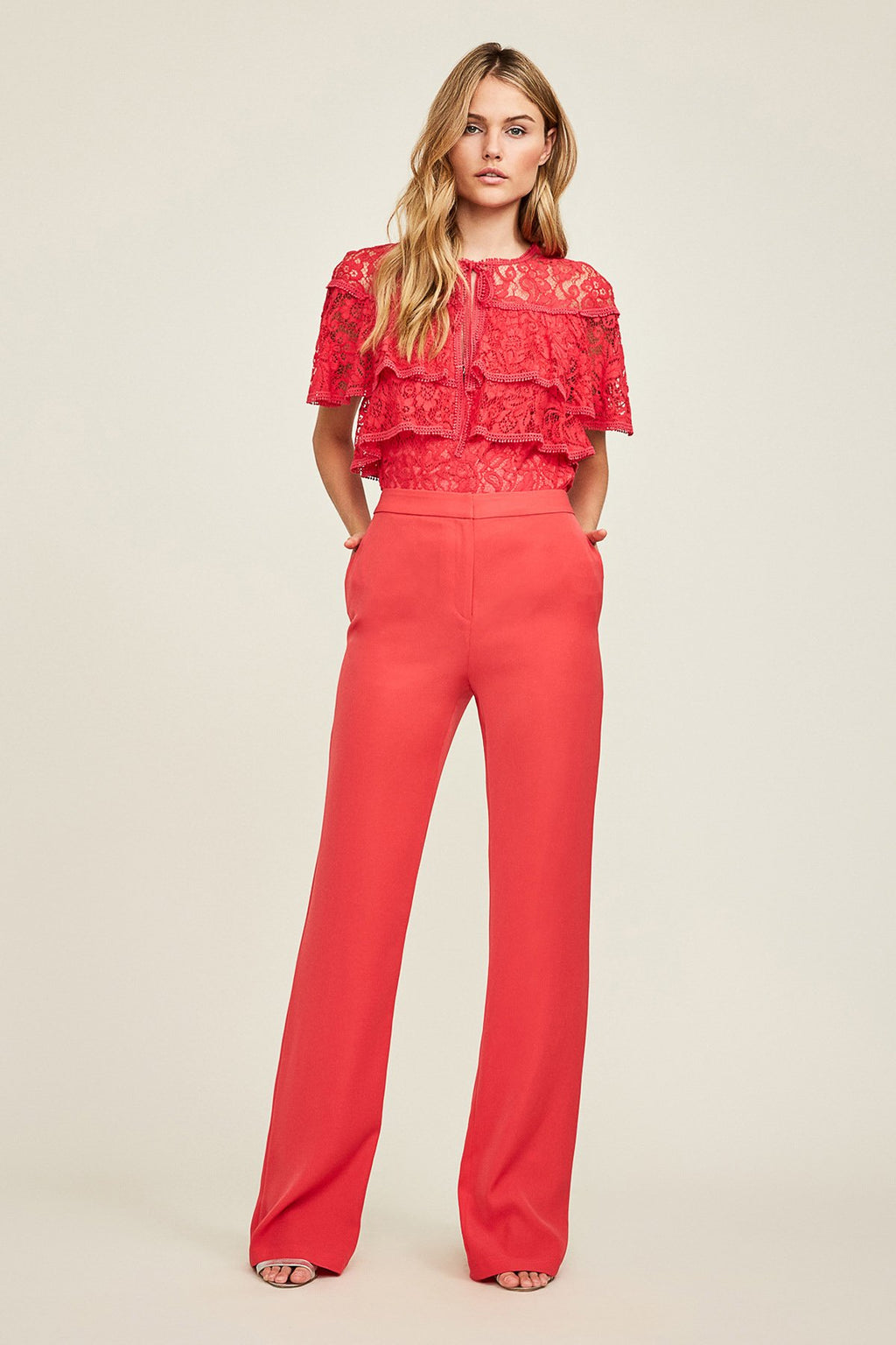 Tadashi Shoji - Simone Lace Top