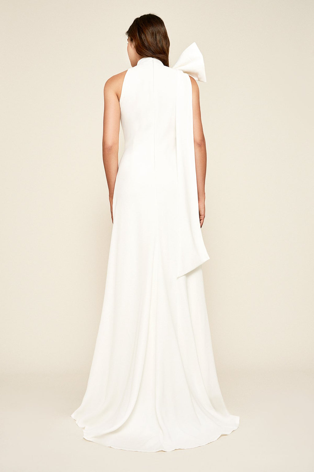 Tadashi Shoji - Marietta Halter Neck Bow Gown