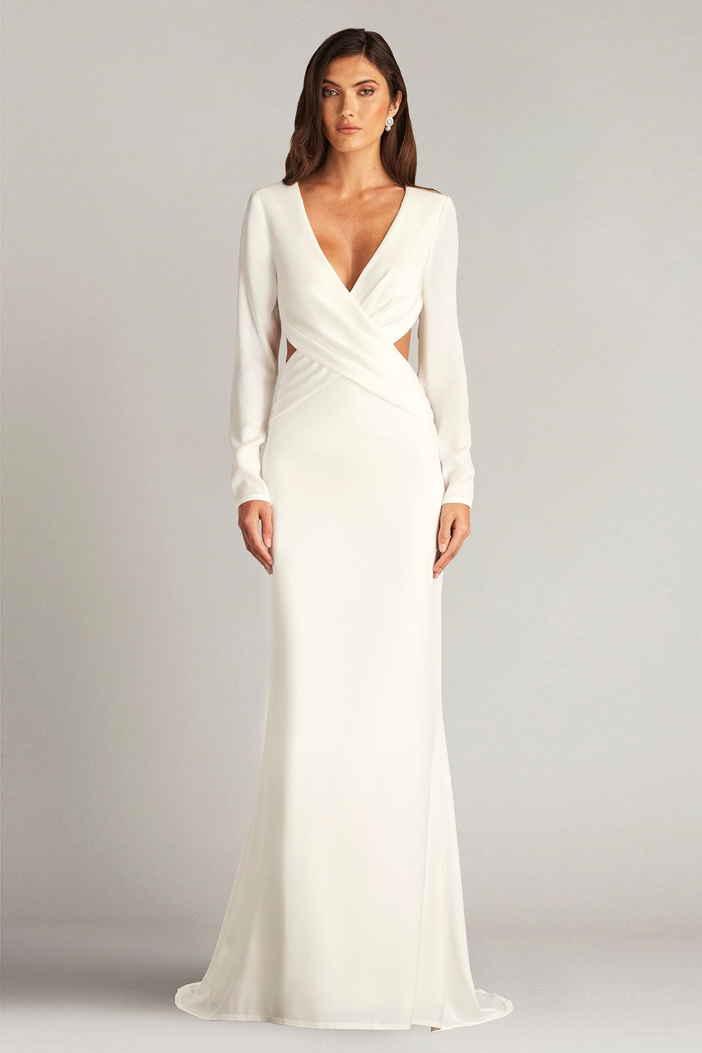 Radley Long Sleeve Cutout Gown