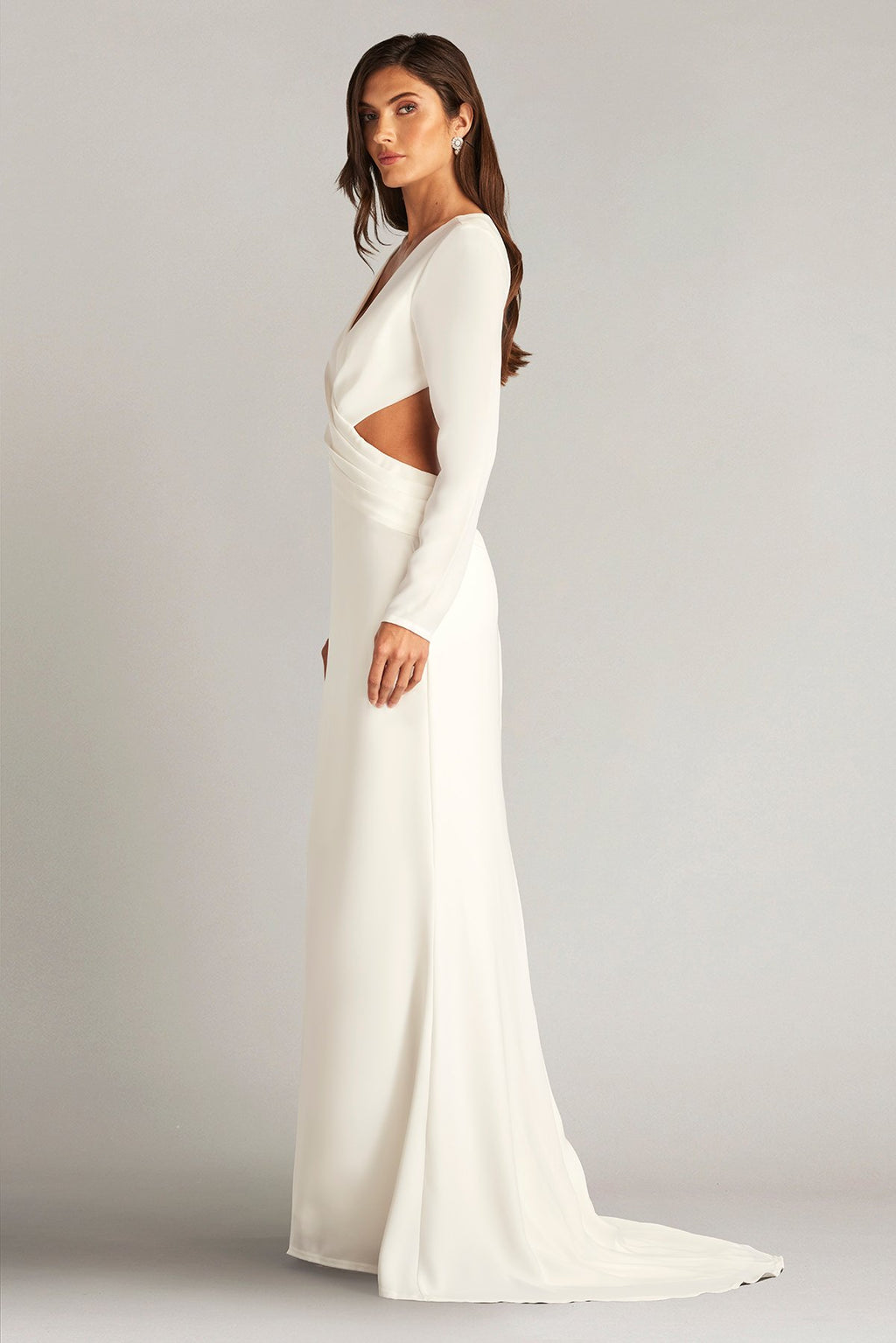 Radley Long Sleeve Cutout Gown