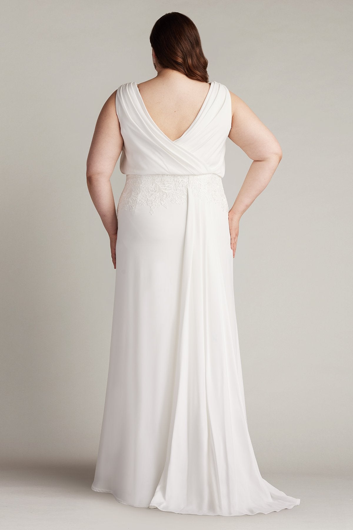 Lilo Back Drape Gown - PLUS SIZE