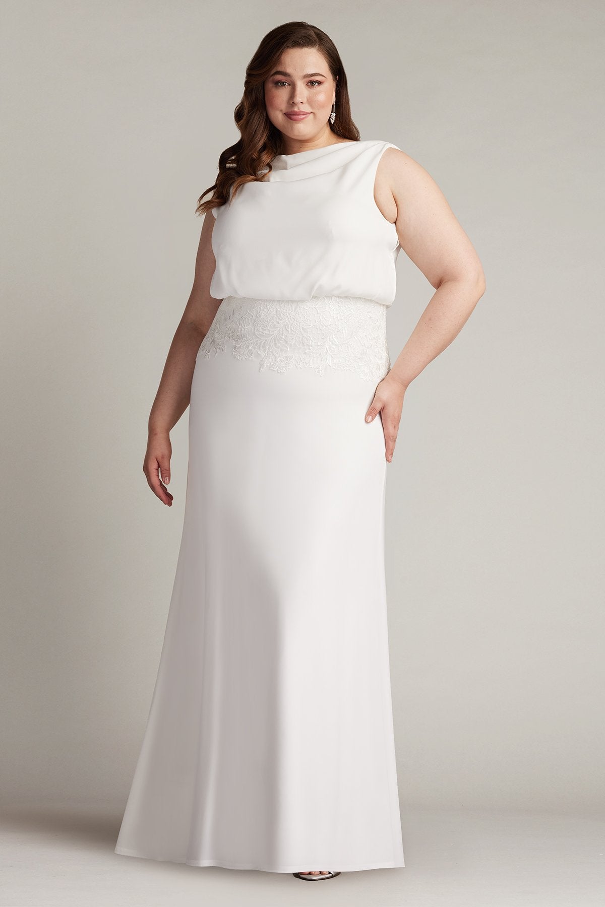 Lilo Back Drape Gown - PLUS SIZE