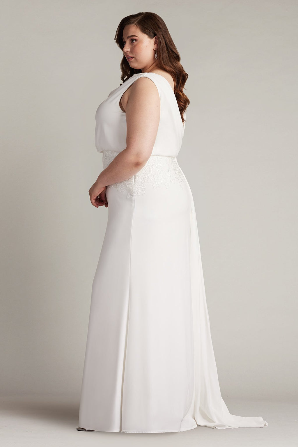 Lilo Back Drape Gown - PLUS SIZE