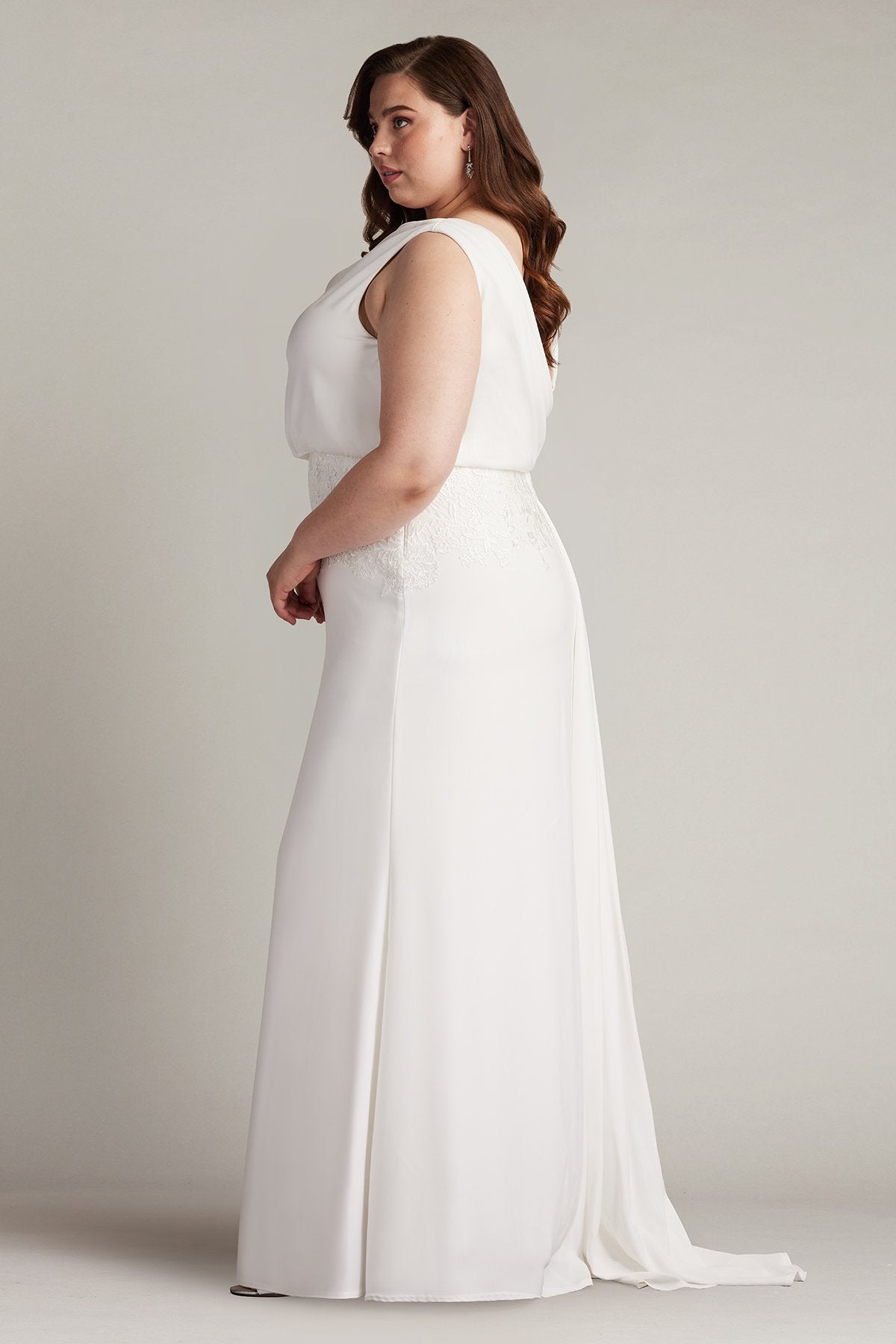 Lilo Back Drape Gown - PLUS SIZE