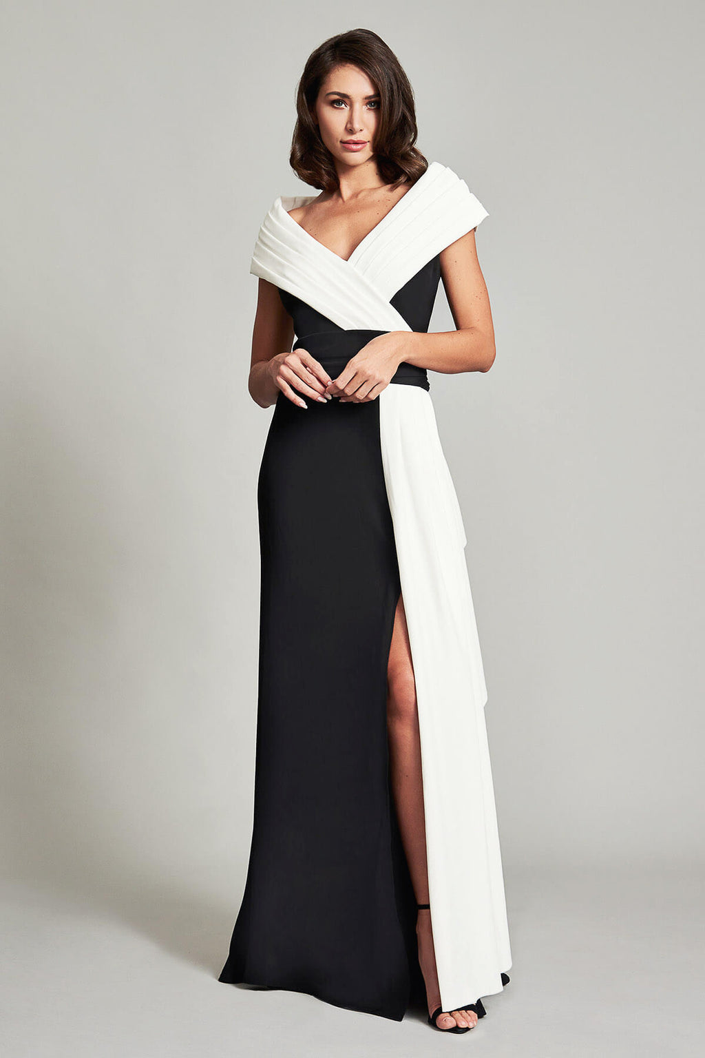 Yasu Cascading Ruffle Gown