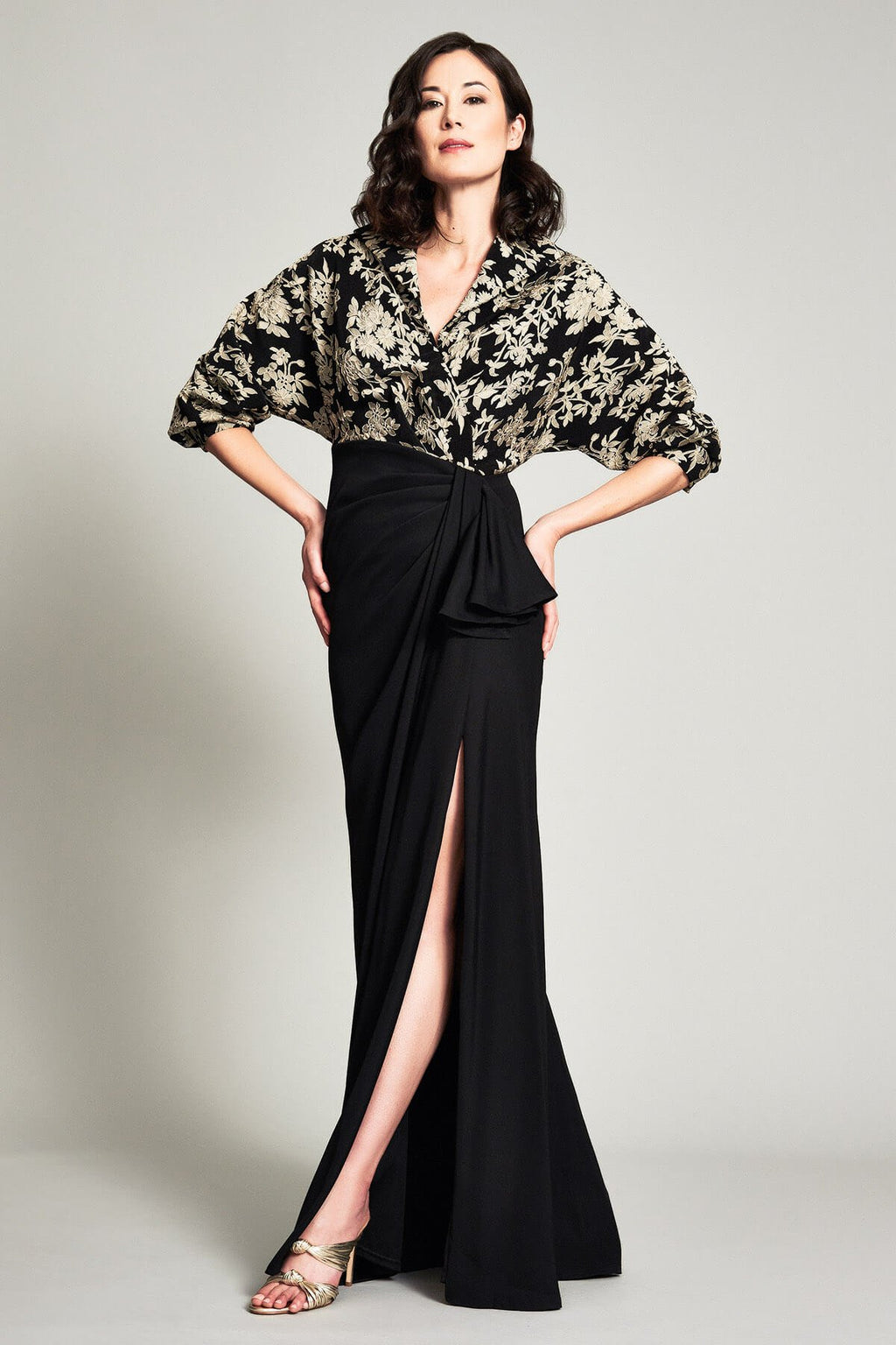 Norita Crepe Skirt Gown