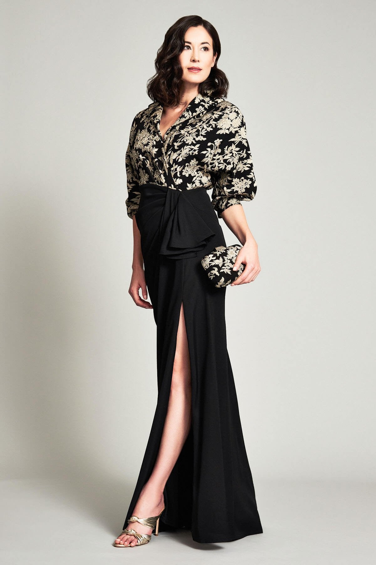 Norita Crepe Skirt Gown