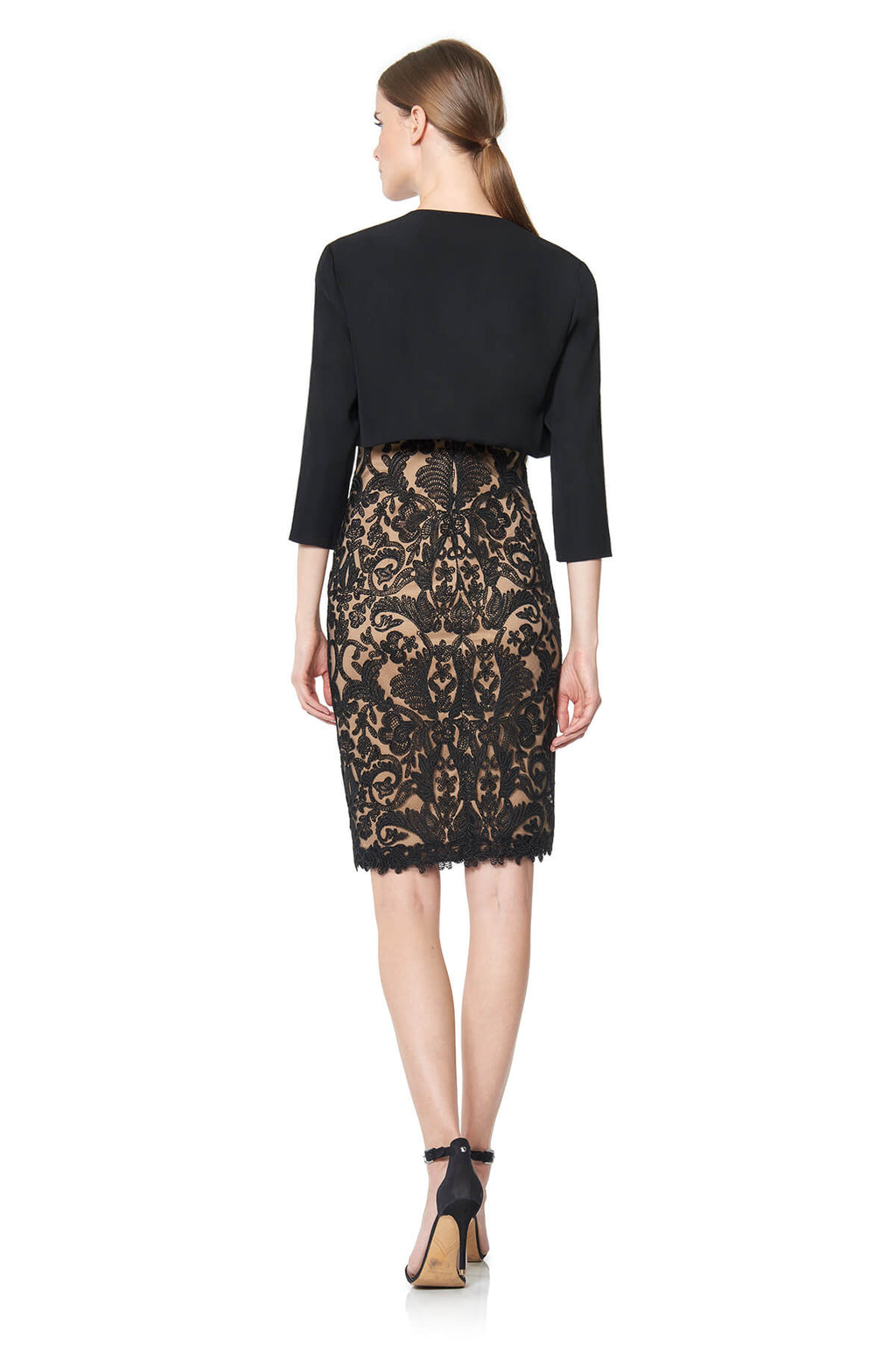 Tadashi Shoji - Crepe Bolero
