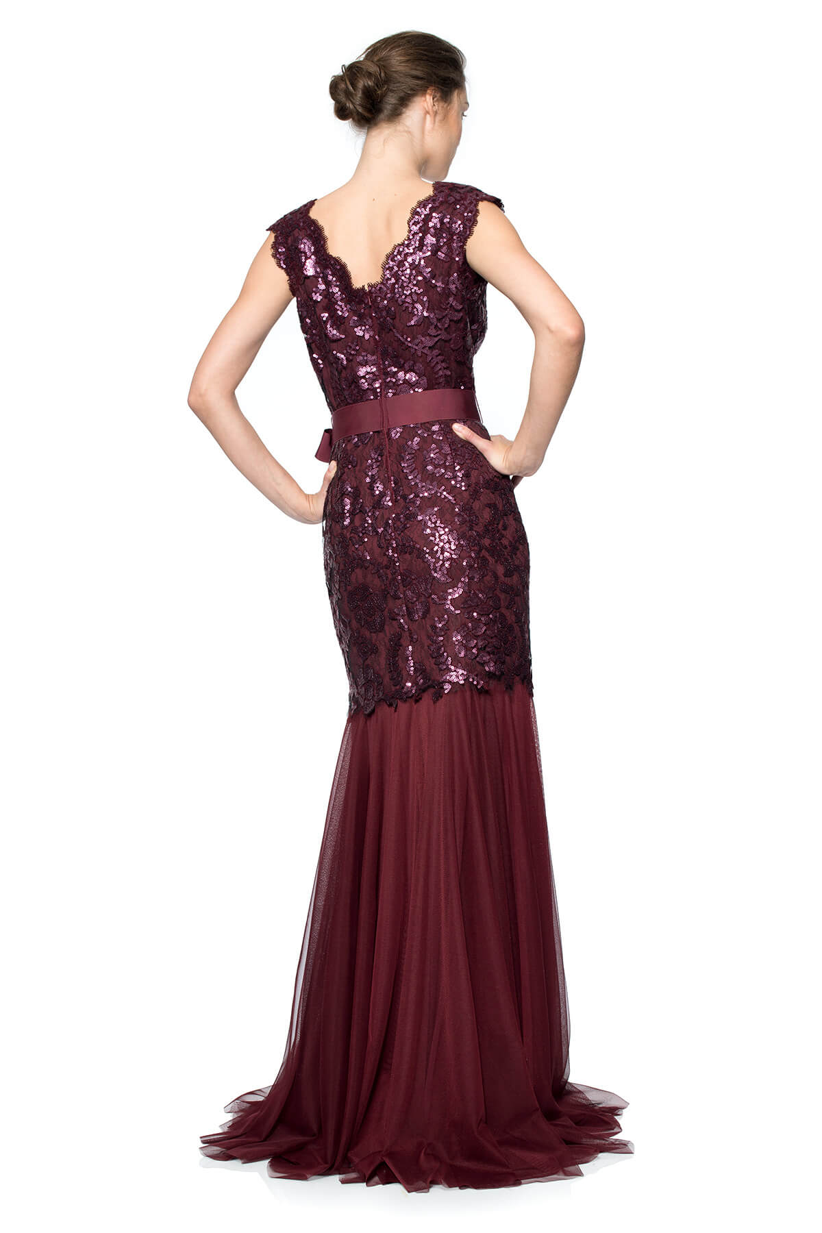 Sequin and Tulle Gown