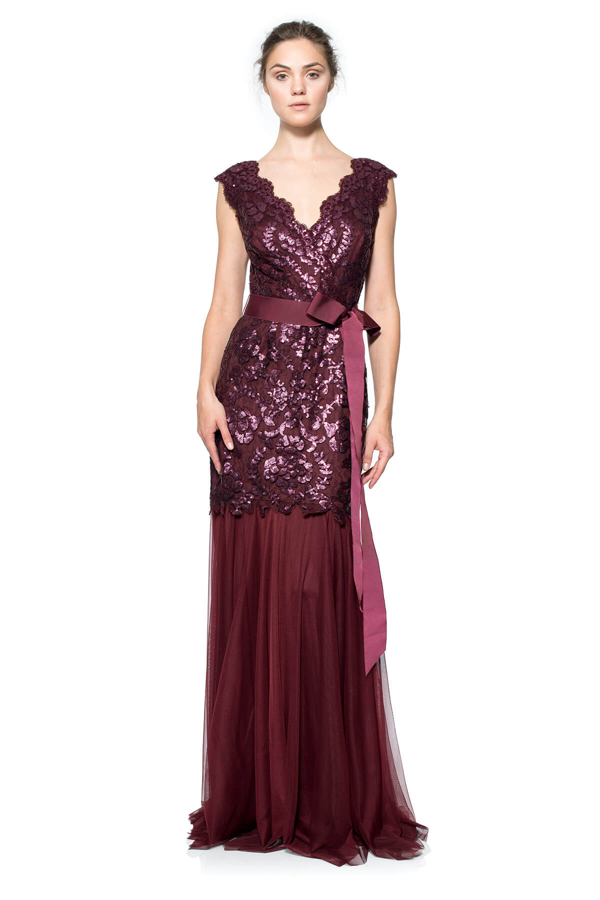 Sequin and Tulle Gown
