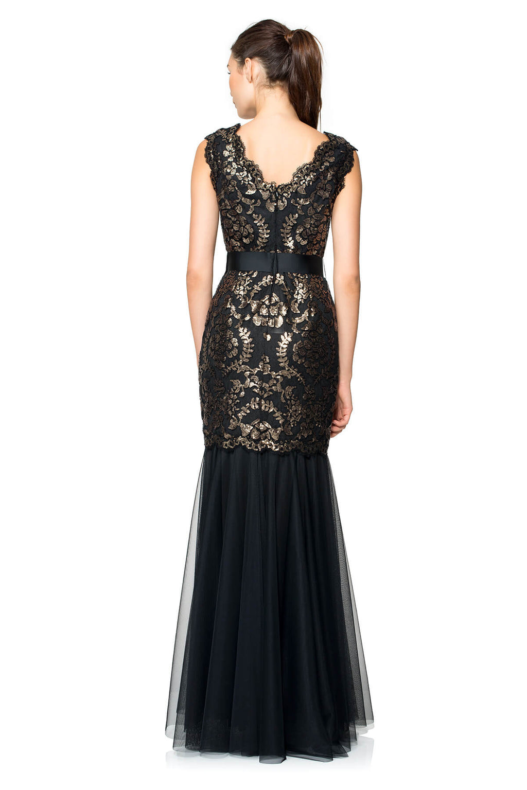 Sequin and Tulle Gown