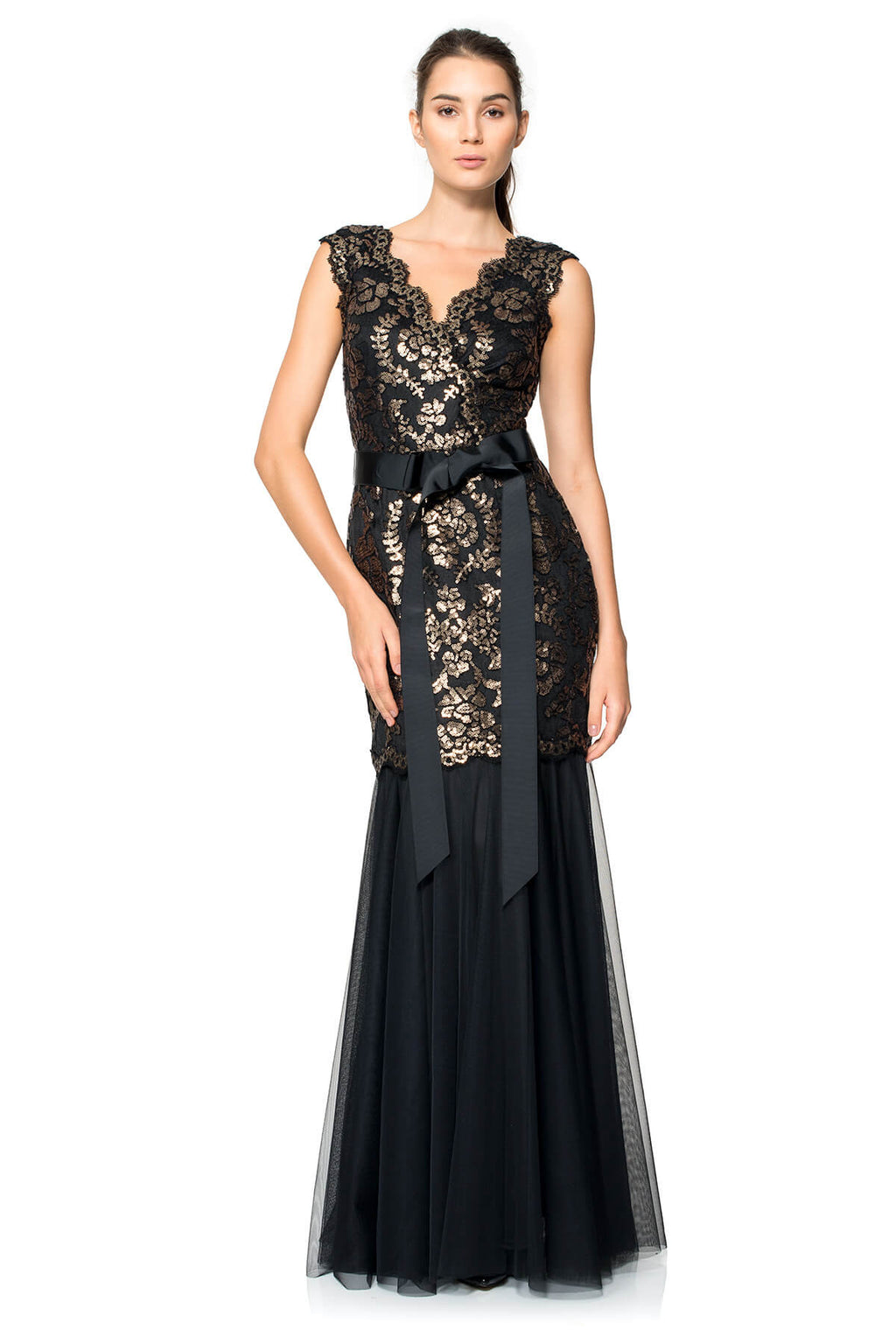 Sequin and Tulle Gown