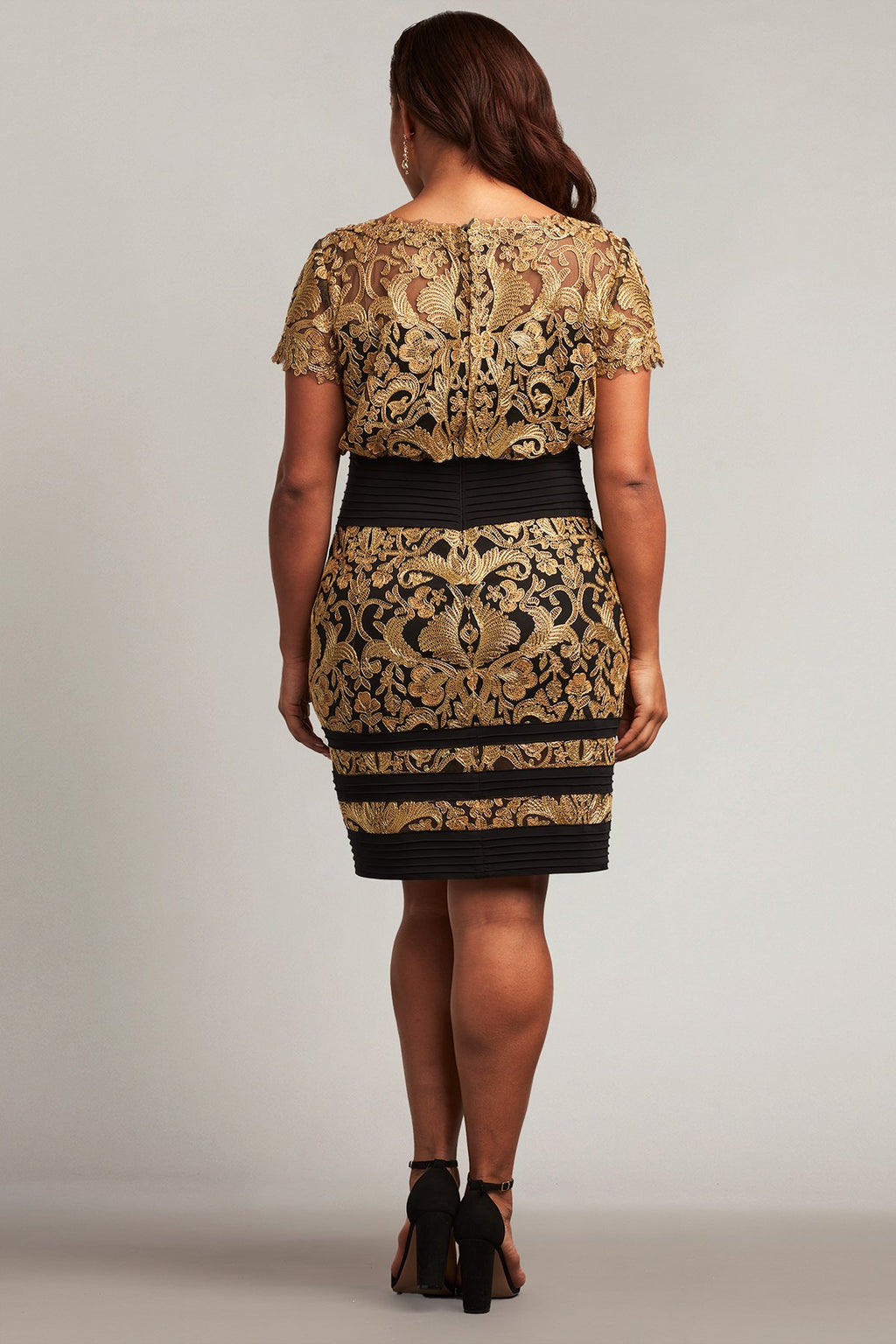 Ada Blouson Waist Gown - PLUS SIZE