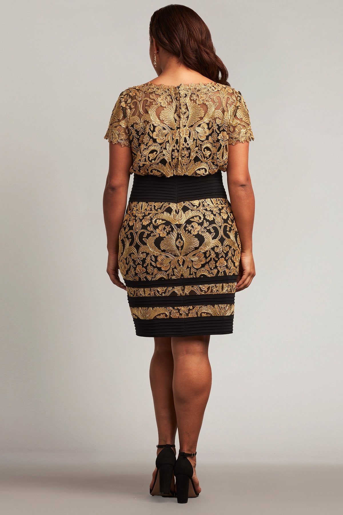 Ada Blouson Waist Gown - PLUS SIZE