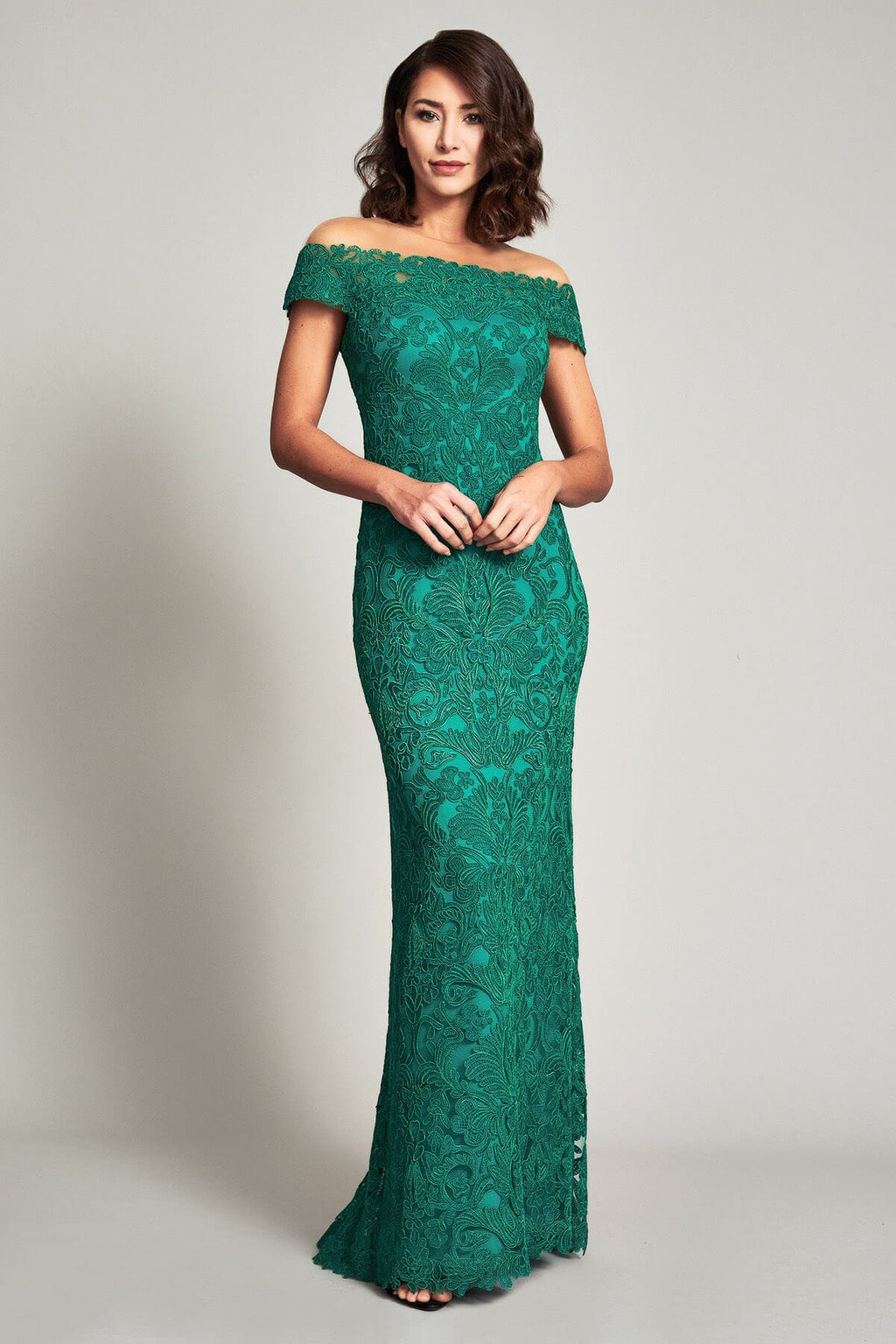 Tadashi Shoji - Dupre Off-The-Shoulder Gown 