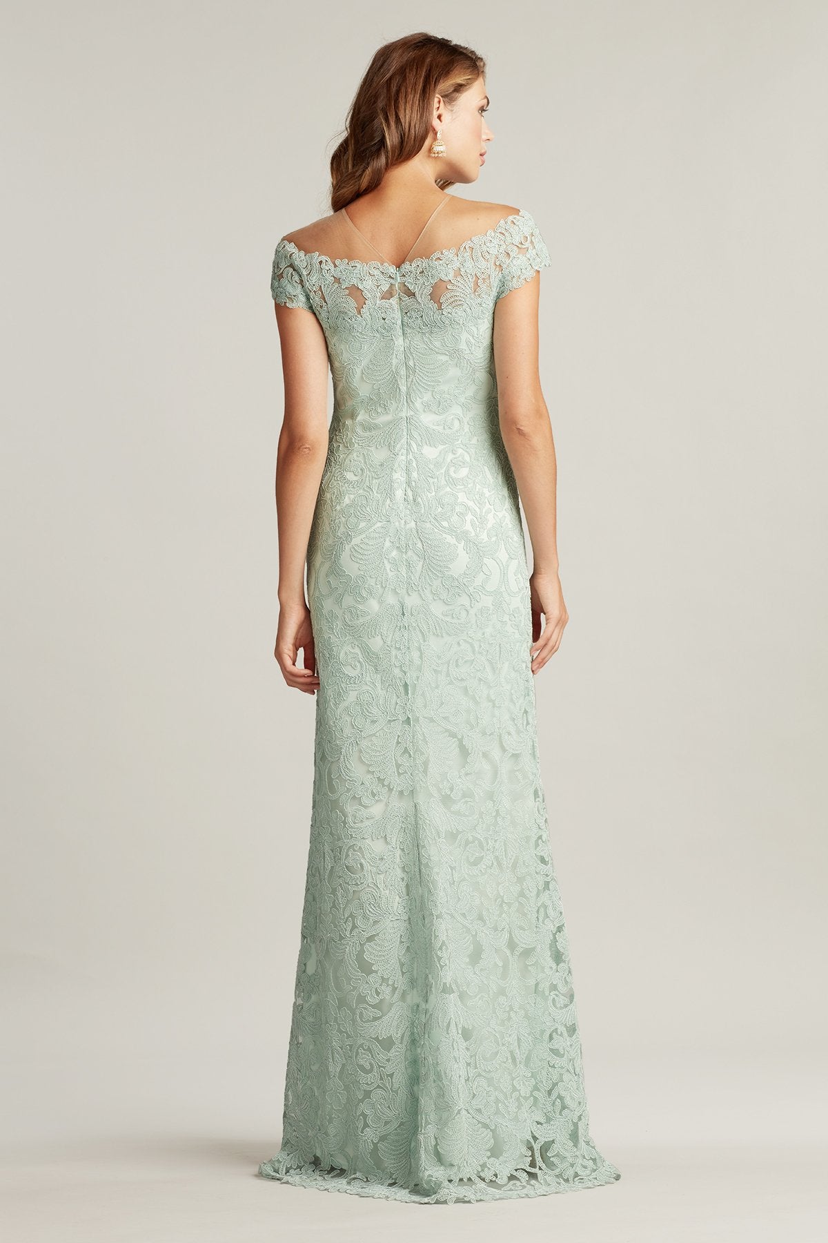 Dupre Off-The-Shoulder Gown – Tadashi Shoji Official Online Boutique