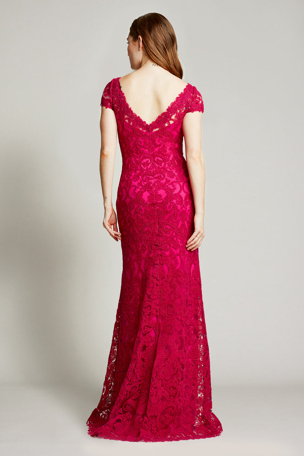 Adena Corded Embroidery Gown