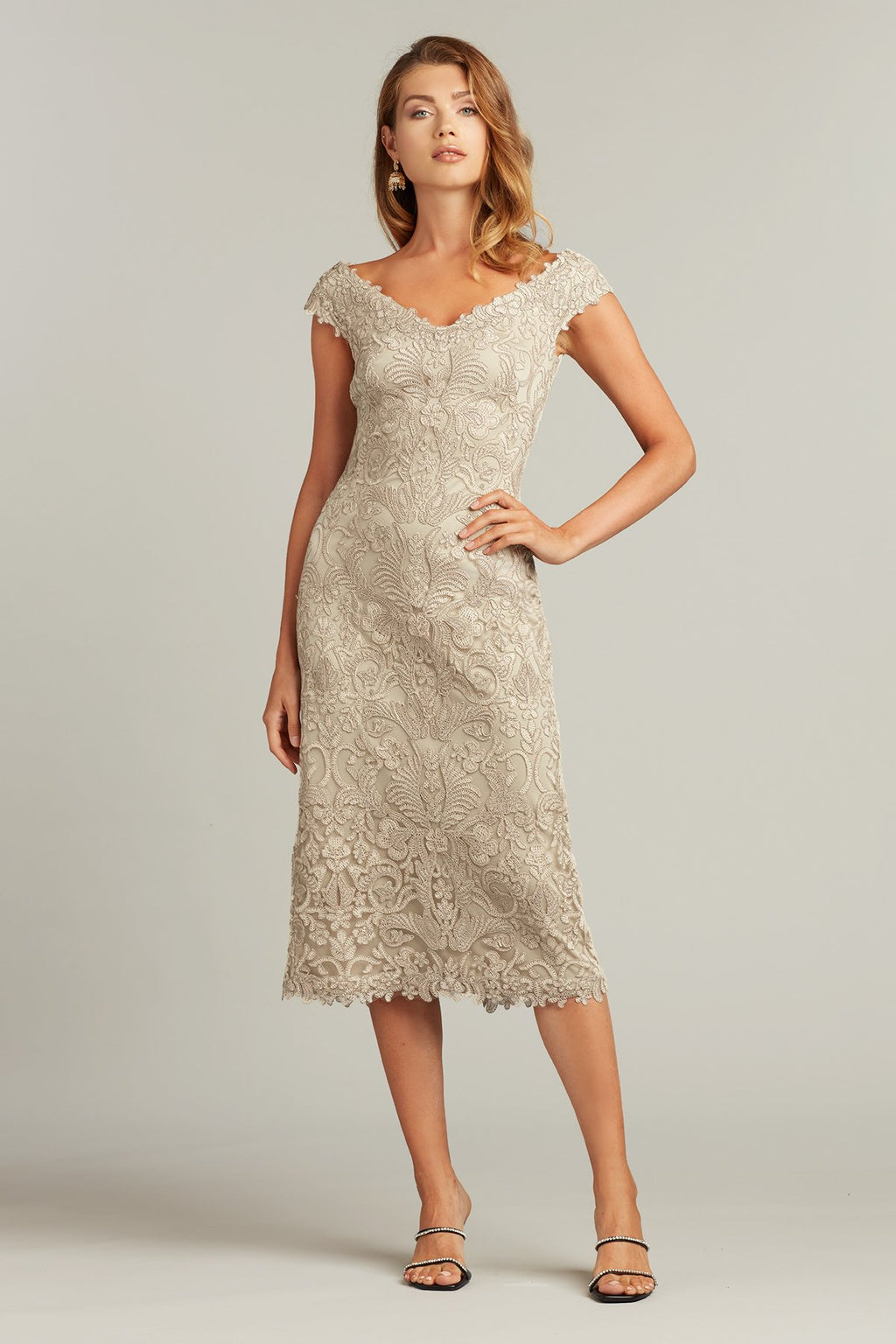Rodin Embroidered Tulle Dress