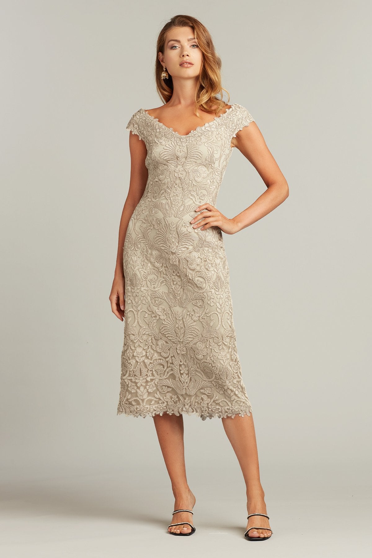 Rodin Embroidered Tulle Dress