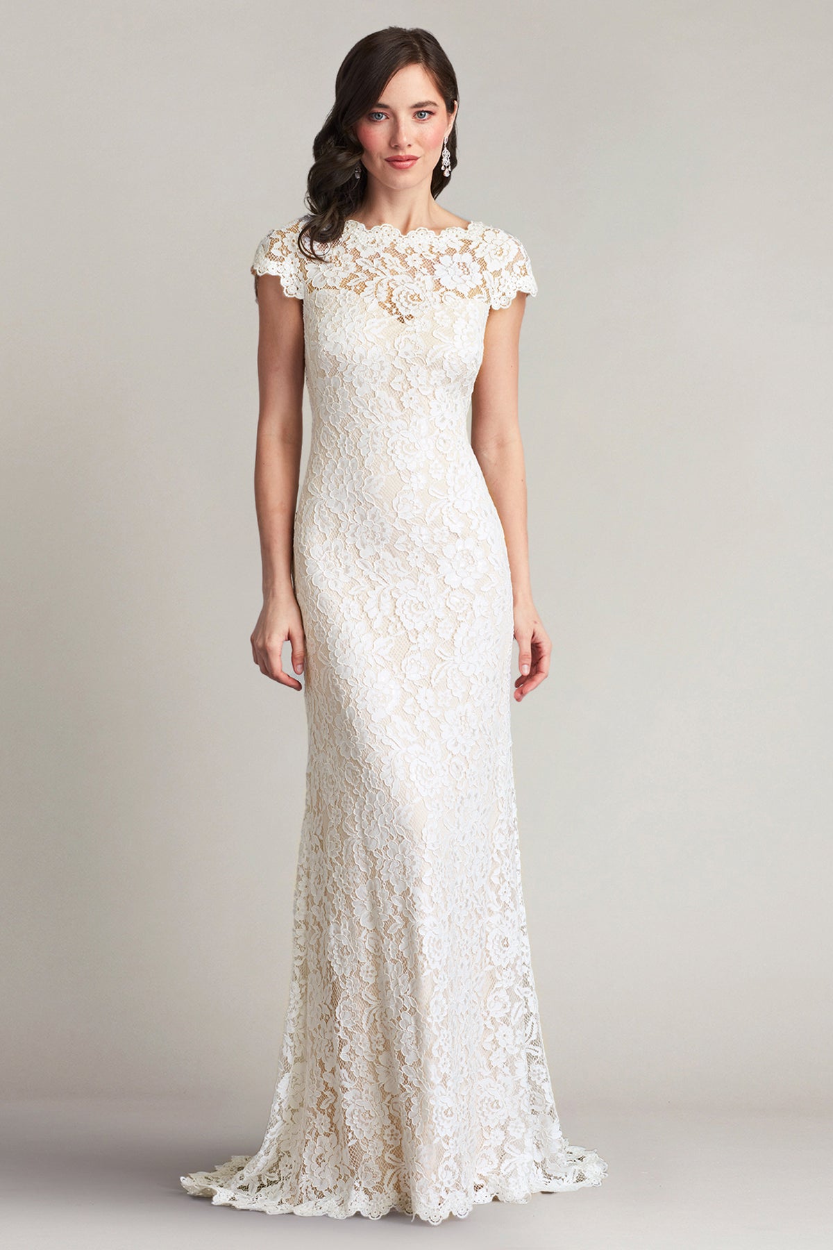 Maverick Open-Back Lace Gown