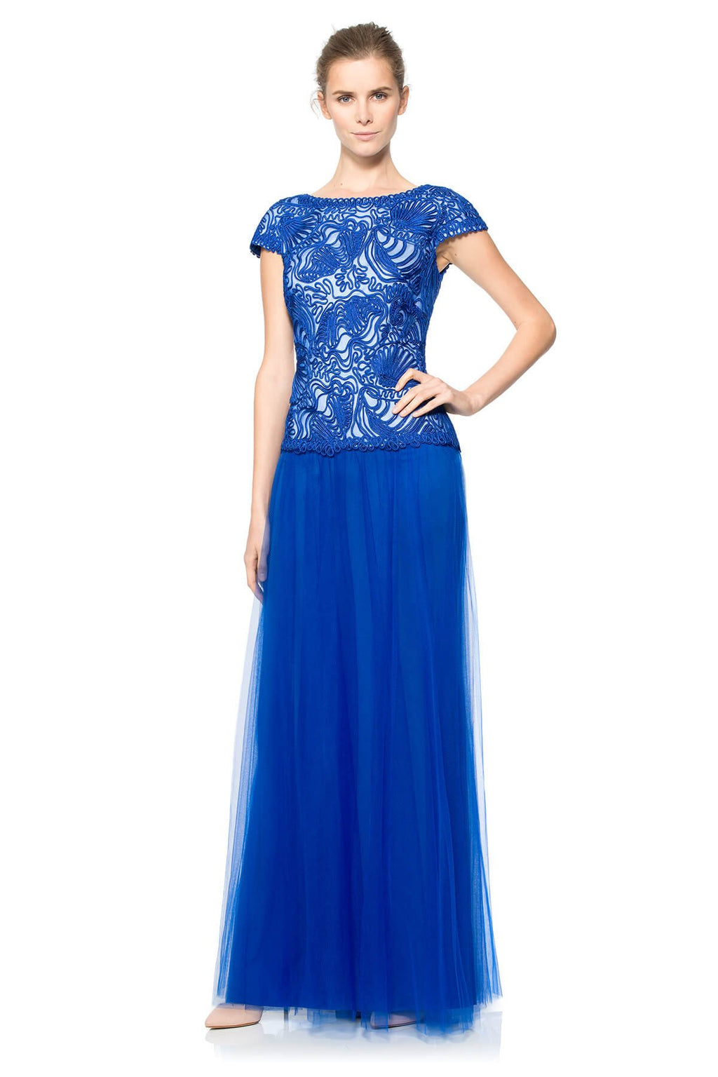 Passementerie Seashell Bodice and Tulle Gown