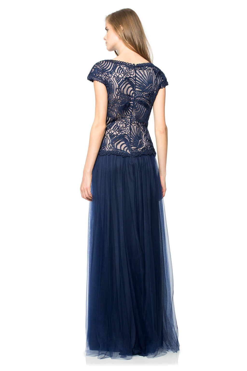 Passementerie Seashell Bodice and Tulle Gown