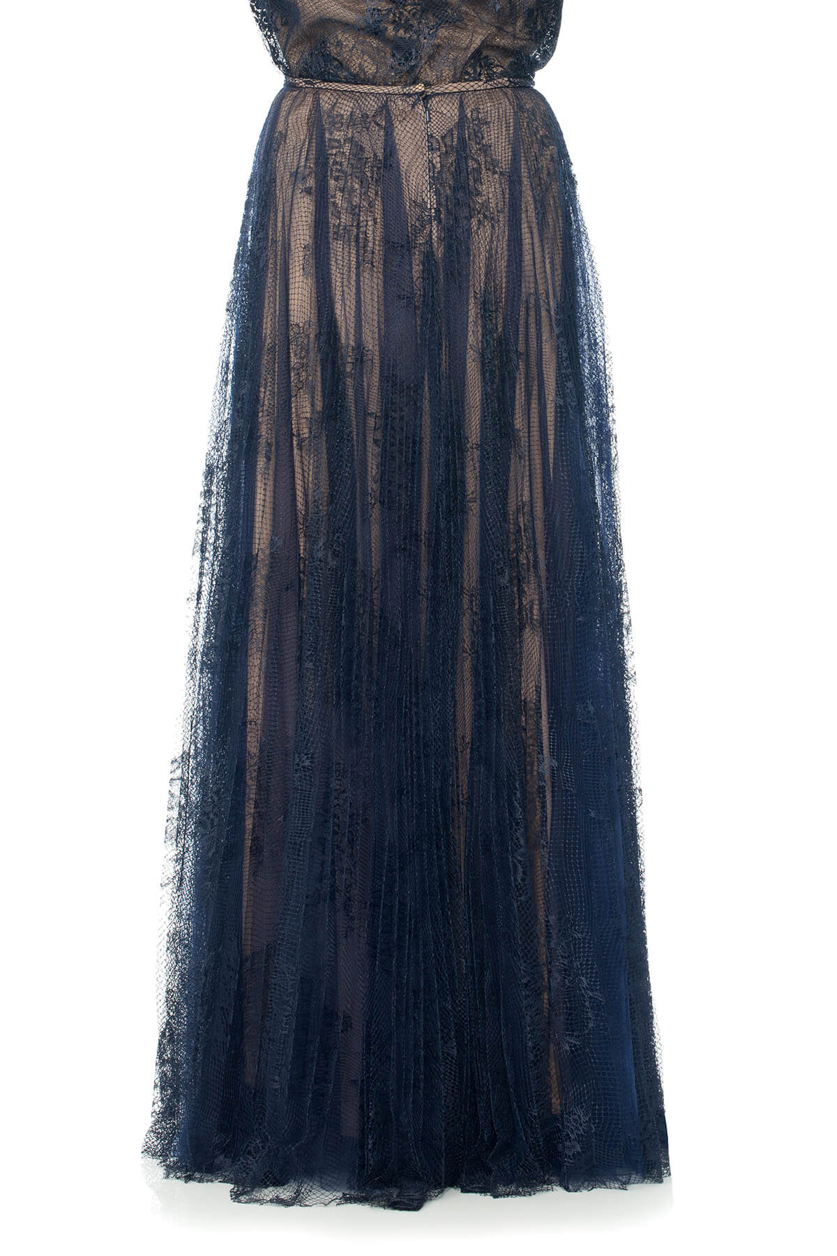 Lace and Embroidered Tulle Evening Set
