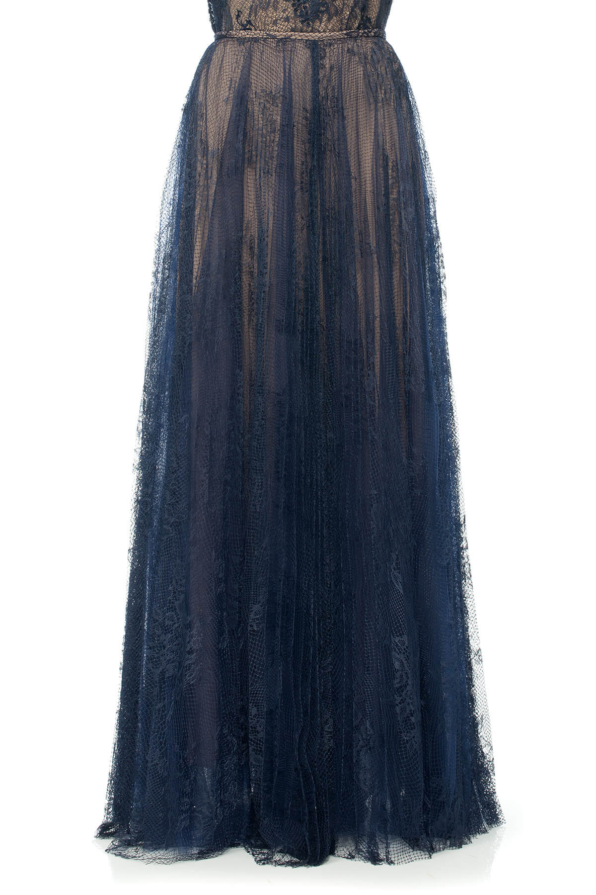 Lace and Embroidered Tulle Evening Set