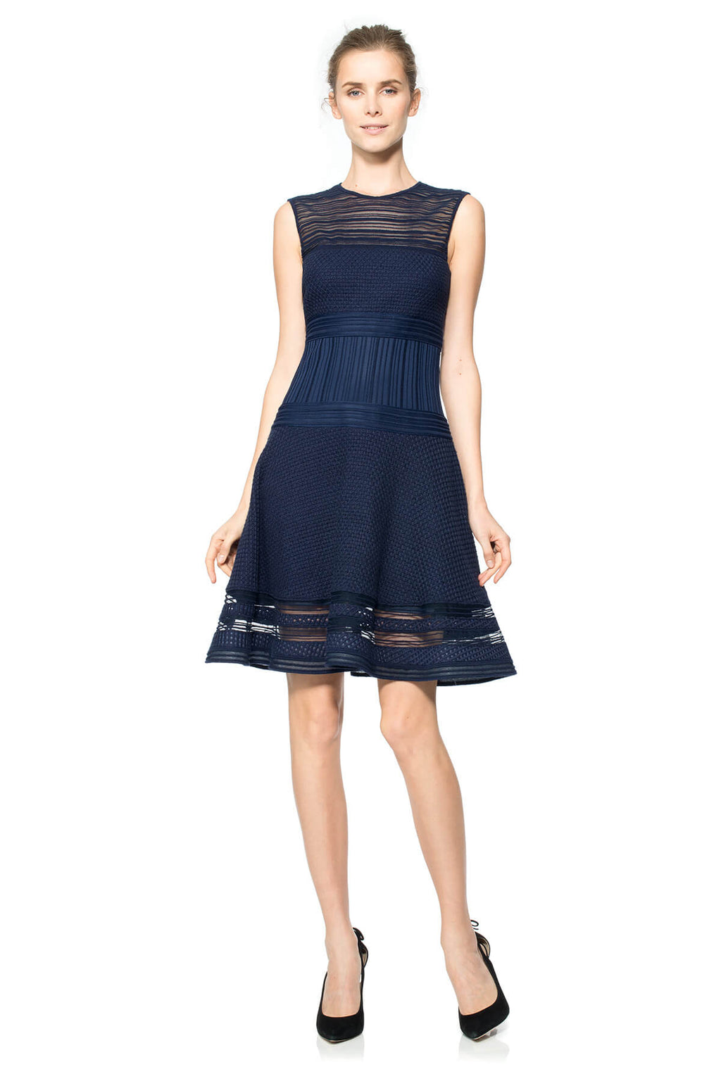 Lace and Crochet Collage Dress