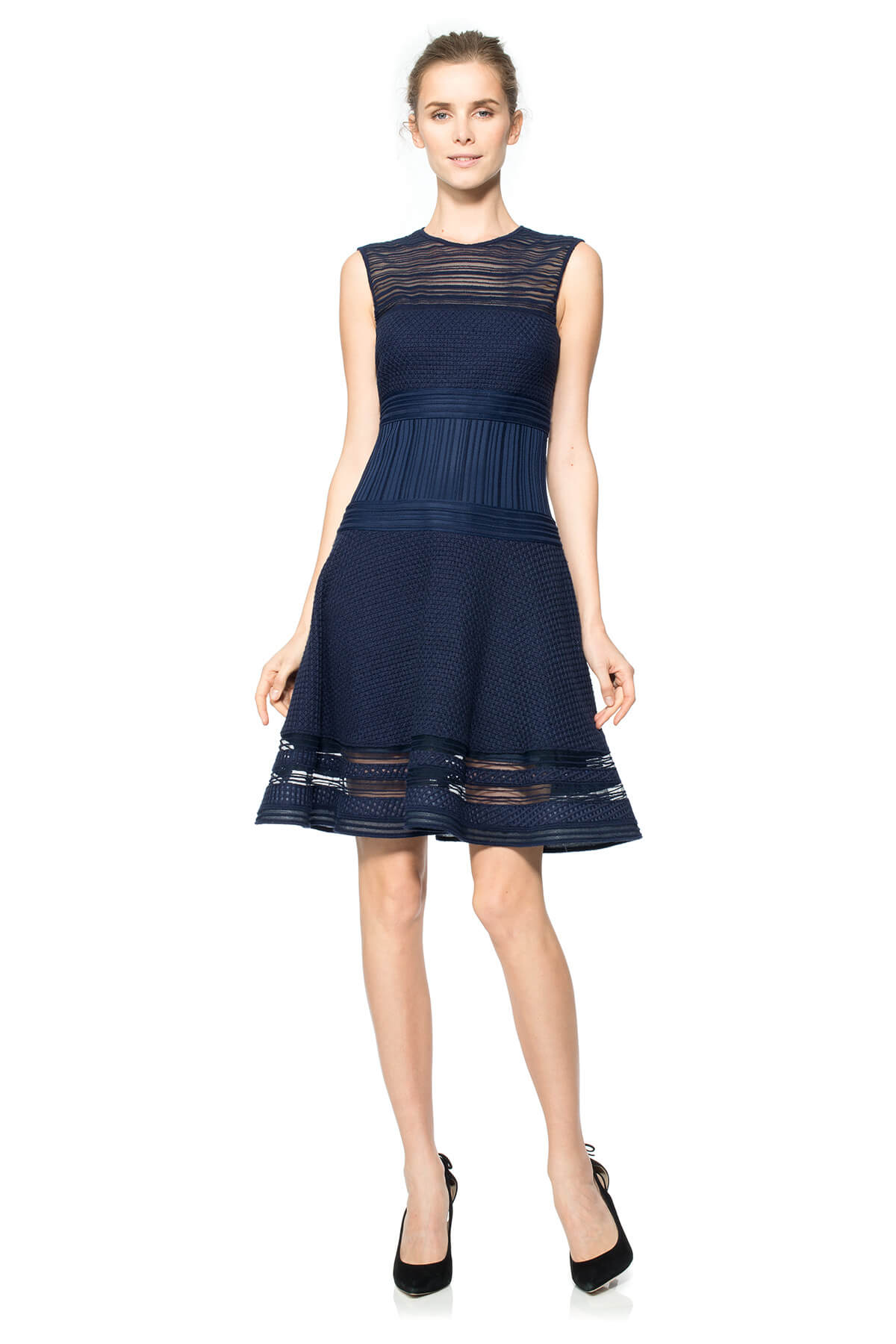 Lace and Crochet Collage Dress